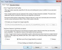 TBrun host target options